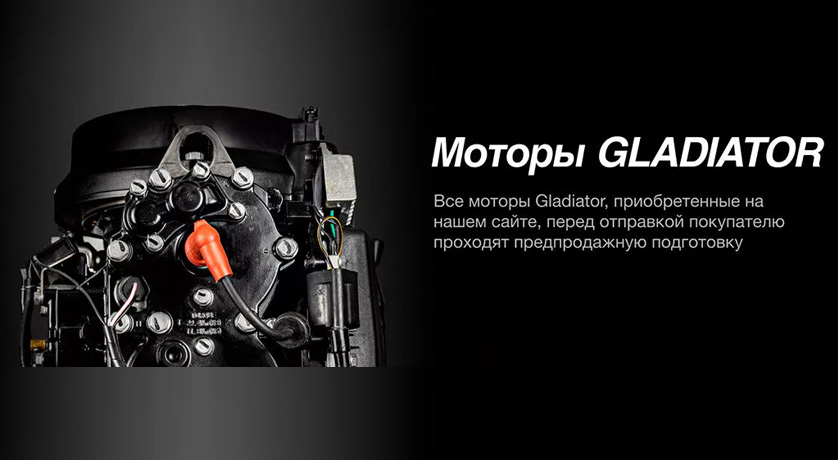 Предпродажная подготовка моторов GLADIATOR Предпродажная подготовка моторов GLADIATOR
