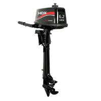 Лодочный мотор HDX T 6,2 BMS R-Series с топливным баком 12л завод PARSUN