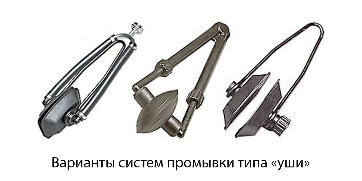 Устройства для промывки системы охлаждения лодочных моторов типа уши