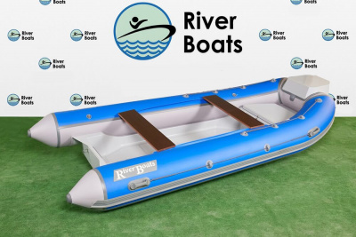 Лодка РИБ RiverBoats RB-400 NEW (Встроенный рундук)