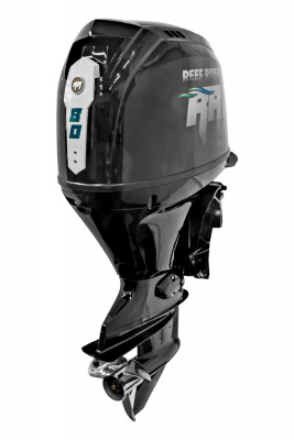 Лодочный мотор Reef Rider RREF80FEL-T 4-х тактный с гидроподъемом HIDEA