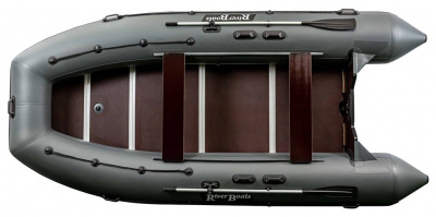 Надувная моторная лодка RiverBoats RB-470 (Киль)