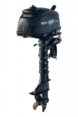 Лодочный мотор Reef Rider RR5FHS 2-х тактный (без бака 12л) HIDEA