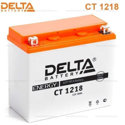 Аккумуляторная батарея Delta CT 1218 (12V / 18Ah)