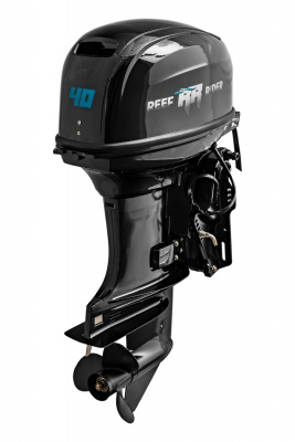Лодочный мотор Reef Rider RR40FFES-T 2-х тактный с гидроподъемом HIDEA